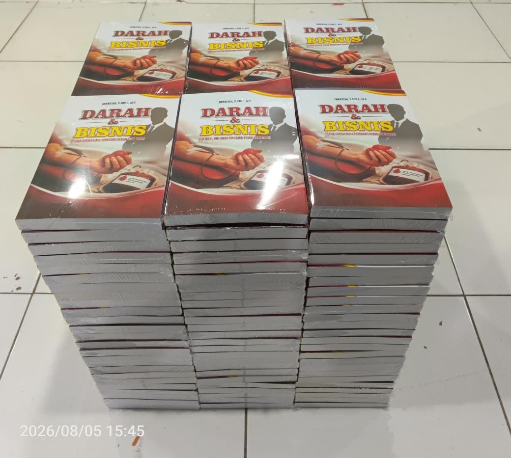 Hasil cetak buku HM Printing, standar kualitas toko buku