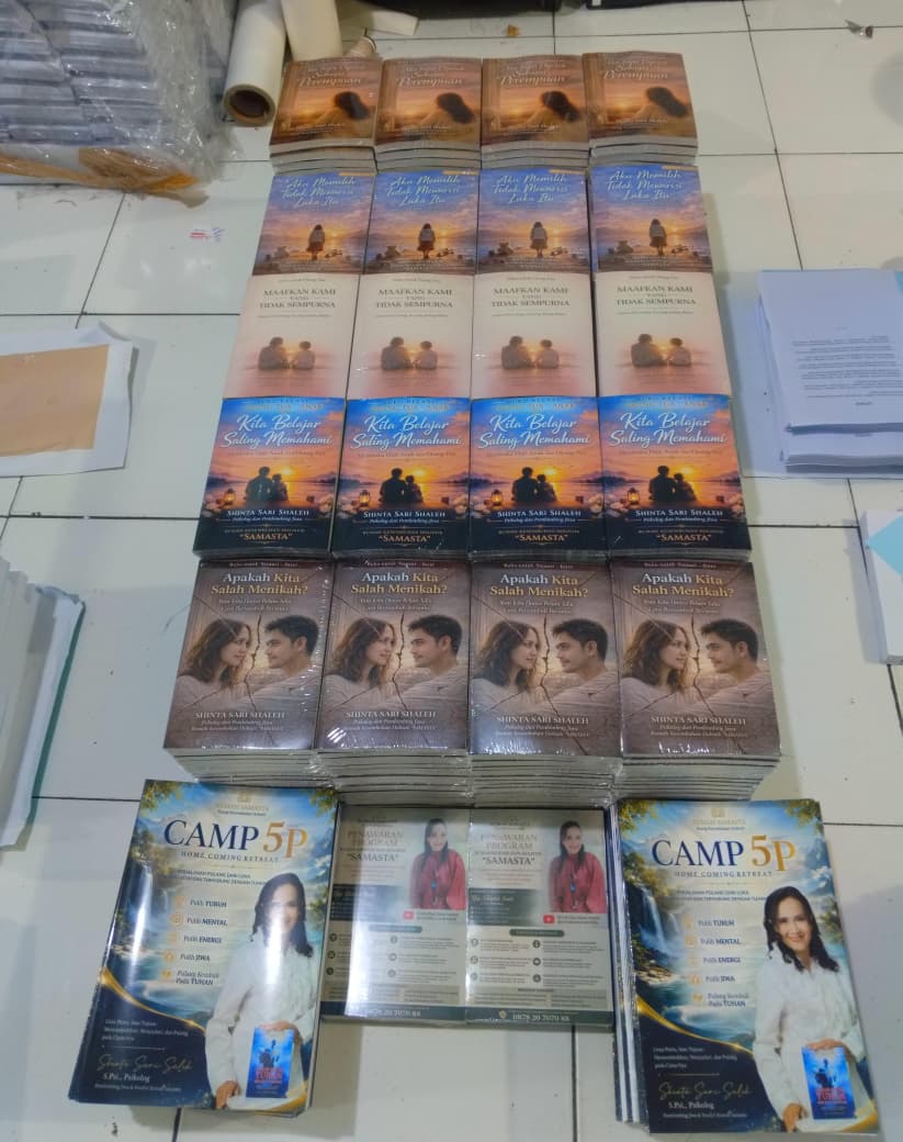 Koleksi novel pengembangan diri, cetak indie